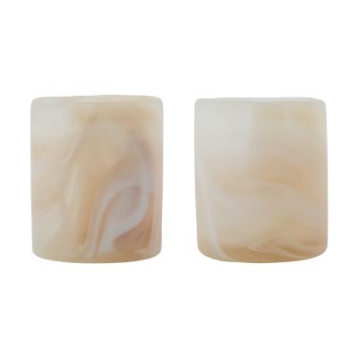 House Doctor Kae kynttilänpidike Ø7x8 cm Beige