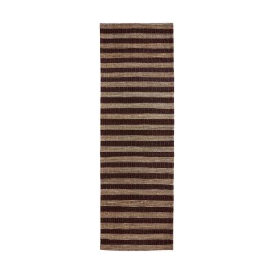 House Doctor Block-matto ruskea-natural 90 x 300 cm | Alk. 210,00 €