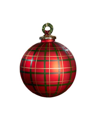 Newport Cedric kuusenkoriste punainen 10 cm