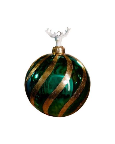 Newport Georgina Bauble Green 10cm