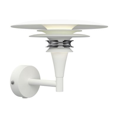 Belid Diablo seinälamppu Ø20 cm Mattavalkoinen kromi | Alk. 235,60 €