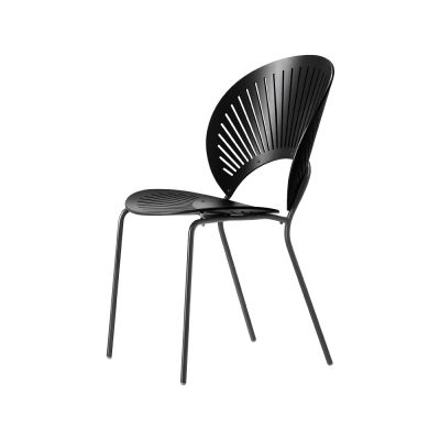 Fredericia Furniture Trinidad 3398 tuoli Musta petsattu saarni - jalka musta | Alk. 561,59 €