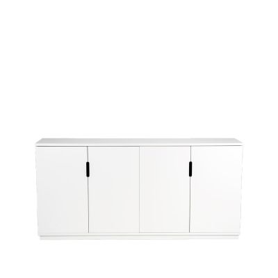 Mavis Aoko sivupöytä 77x160 cm valkoinen lakka | Alk. 1 112,00 €