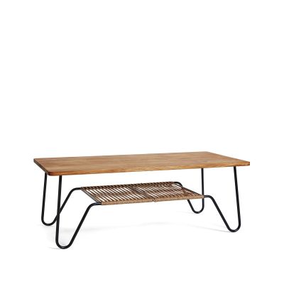 Mavis Marcel-sohvapöytä tammiöljy rustiikki, 140x70