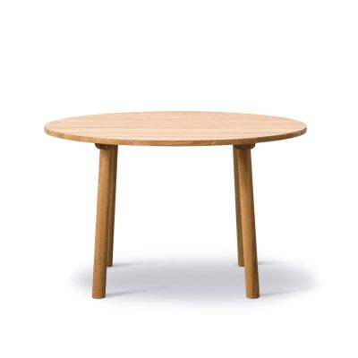 Fredericia Furniture Taro 6121 ruokapöytä Vaalea öljytty tammi, ø120 cm | Alk. 3 152,90 €