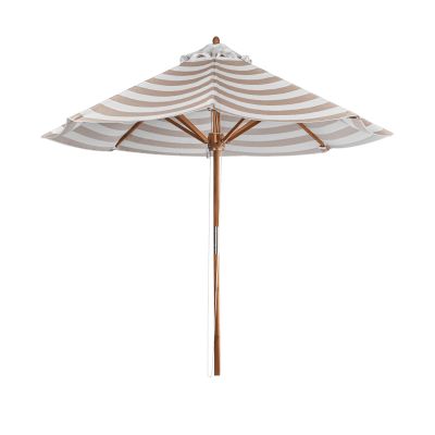 1898 Hisshult aurinkovarjo Ø270 cm Beige stripe-teak | Alk. 615,00 €