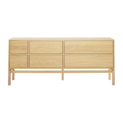 1898 Hylte sivupöytä pitkä 6 laatikkoa 172x73 cm Tammi | Alk. 1 368,00 €