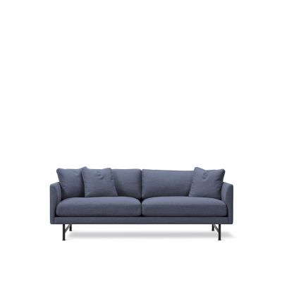 Fredericia Furniture Calmo 5622 sohva 2-istuttava Sunniva 783 musta teräslamppu | Alk. 4 133,00 €