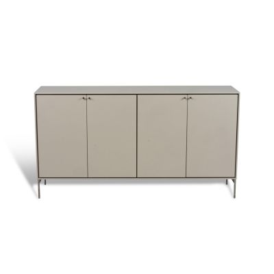 Mavis Volt sivupöytä 80x148 cm Beige-ruostumaton teräs | Alk. 1 467,20 €
