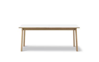 Fredericia Furniture Ana ruokapöytä 180–280 x 95 cm Nanolaminaatti valkoiseksi petsattu tammi | Alk. 3 246,00 €