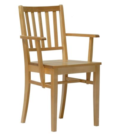 Eureka Aino seniorituoli, pyökki petsattu koivu