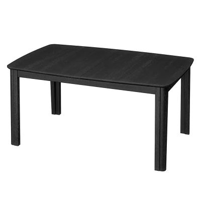 Skovby, SM107 Ruokapoyta 101x160-316-368 cm Musta lakattu tammi | Alk. 2 967,00 €