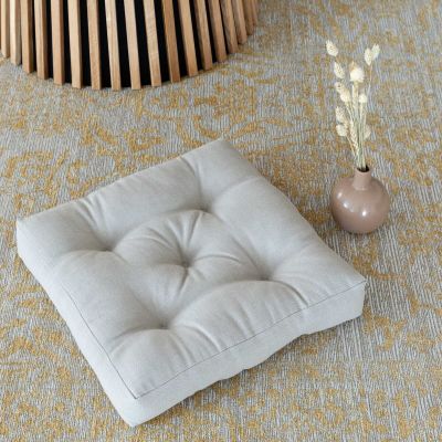 Veke Boxi istuintyyny/lattiatyyny 43x43 cm 2 kpl setti maitokahvi