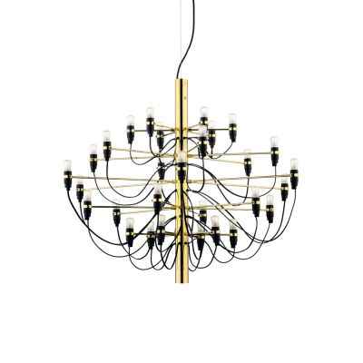 Flos 2097 Sarfatti kattokruunu LED Messinki 30 lamppua | Alk. 2 116,00 €