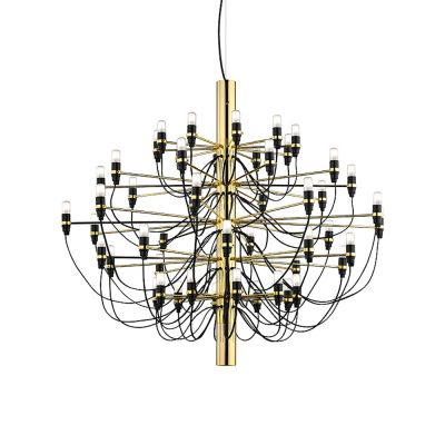 Flos 2097 Sarfatti kattokruunu LED Messinki 50 lamppua | Alk. 2 906,00 €