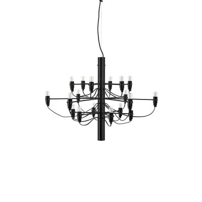 Flos 2097 Sarfatti kattokruunu LED Mattsvart 18 lamppua | Alk. 1 638,00 €