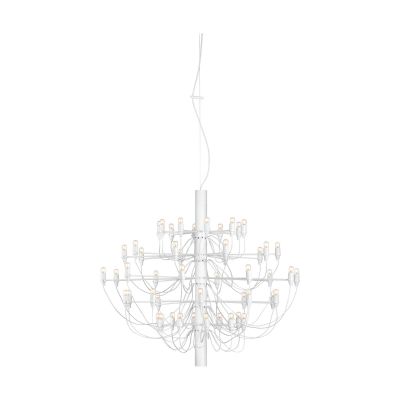 Flos 2097 Sarfatti kattokruunu Mattavalkoinen 50 lamppua | Alk. 2 831,40 €