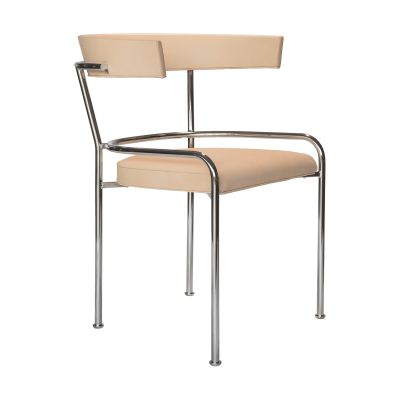 Källemo GA-1 käsinojatuoli Elmo Vegeta nahka-krom