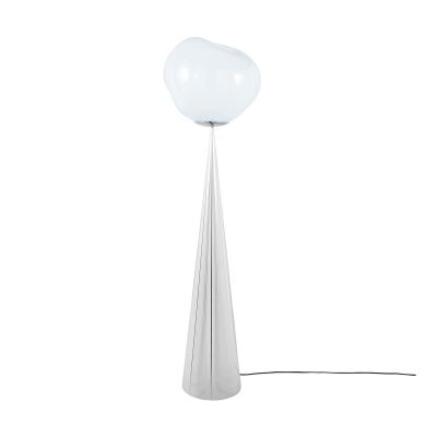Tom Dixon Melt Cone fat lattiavalaisin LED 174,5 cm Opal-silver | Alk. 2 372,00 €