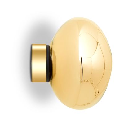 Tom Dixon Melt Surface mini seinävalaisin LED 30 cm Kulta | Alk. 574,00 €