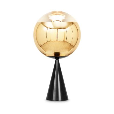 Tom Dixon Mirror Ball fat pöytävalaisin LED 46,5 cm Silver-silver