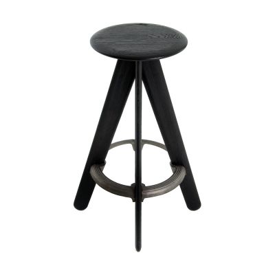 Tom Dixon Slab baarijakkara 76 cm Musta tammi | Alk. 536,40 €