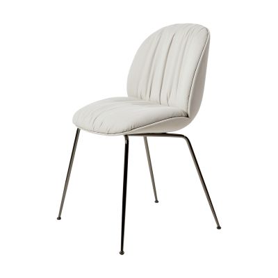 GUBI Beetle Soft tuoli kokonaan verhoiltu Reales Limonta 001 musta krom | Alk. 1 299,00 €