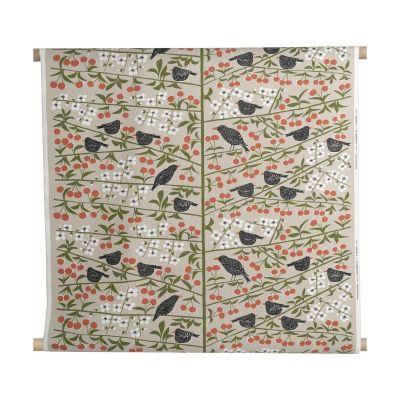 Almedahls Körsbärsträdgården kangas Beige