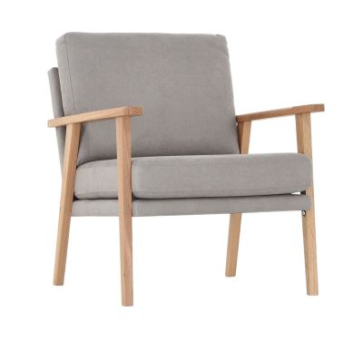 Veke Airy nojatuoli kitti Soro 23, lakattu tammi käsinoja, asiakaspalautus