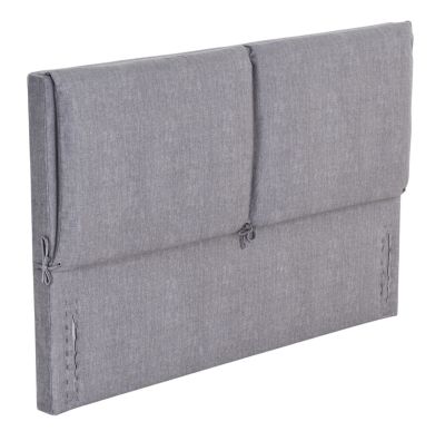 Unia sängynpääty tyynyillä 180x105cm, Harmaa Vogue 14