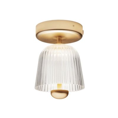 Nuura Aps - Asteea kattovalaisin Ø 12 cm messinki/kirkas Nuura