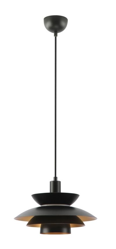 Veke Kastanja riippuvalaisin 30 cm mattamusta-kulta | Alk. 89,00 €