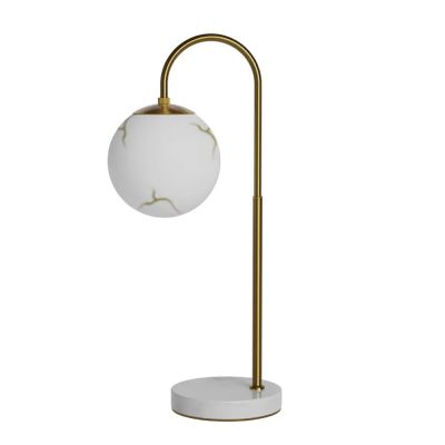 by Rydéns, Bellagio pöytävalaisin K60cm messinki/valkoinen | Alk. 126,00 €