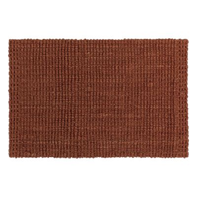 Dixie Jute ovimatto, rusty red 60 x 90 cm