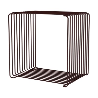 Montana Panton Wire Single hylly 34,8x34,8x25,7 cm Musta punainen | Alk. 180,00 €