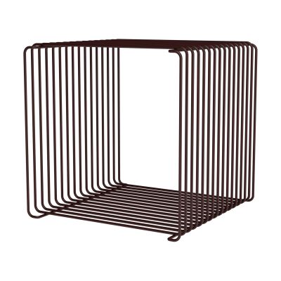 Montana Panton Wire Single hylly 34,8x34,8x34,8 cm Musta punainen | Alk. 170,00 €