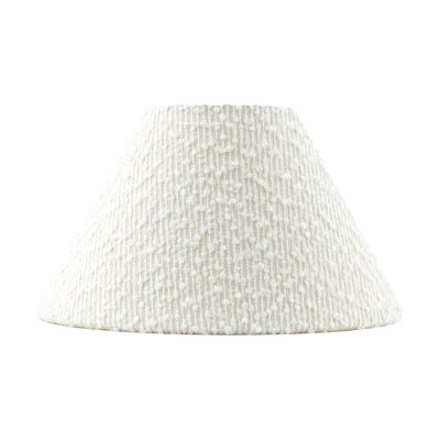 Globen Lighting Iris 20 lampunvarjostin Bouclé valkoinen