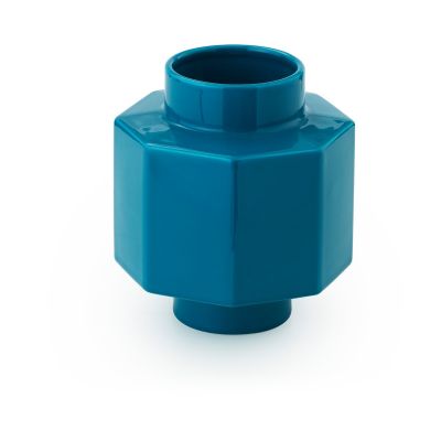 Normann Copenhagen Deko Object H5 Hexagon maljakko Petrol Blue | Alk. 80,00 €