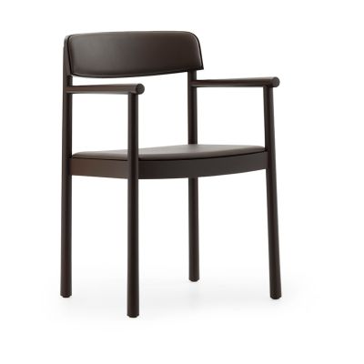 Normann Copenhagen Timb käsinojatuoli Ruskea saarni Ultra Leather Chocolate | Alk. 570,00 €