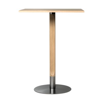Mavis Rod baaripöytä 70x70 cm Valkopigmentoitu mattalakattu tammi | Alk. 822,39 €