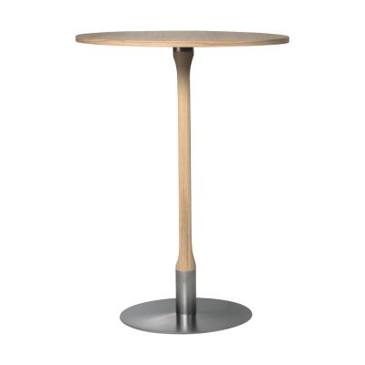Mavis Rod baaripöytä Ø70 cm Valkopigmentoitu mattalakattu tammi | Alk. 822,39 €