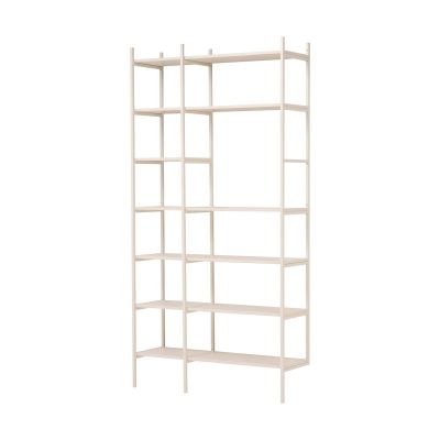 TÔNN furniture Portal kirjahylly 123 cm - Off-white