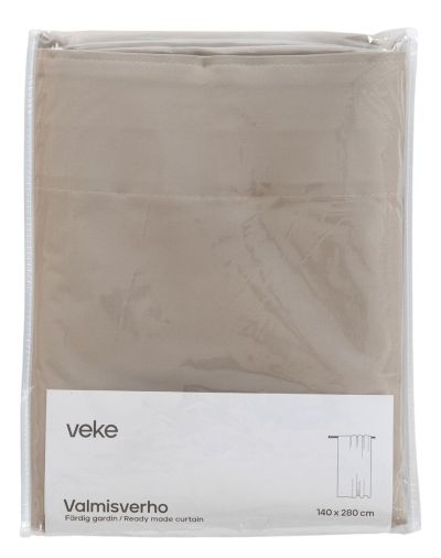 Veke Piilo pimentävä verho FR 140x280 cm hiekka