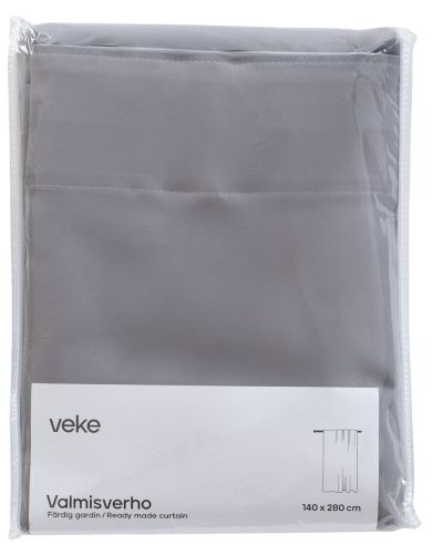 Veke Piilo pimentävä verho FR 140x280 cm harmaa