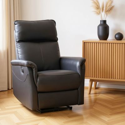 Tenstar Sofia sähkömekanismituoli musta nahka/keinonahka