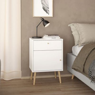 Tvilum Bodo yöpöytä valkoinen