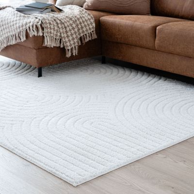 Ei brändiä Seine matto 240x340 cm luonnonvalkoinen