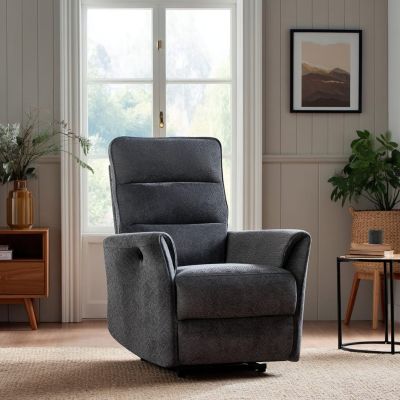 Tenstar Lumo sähkömekanismituoli tummanharmaa Front