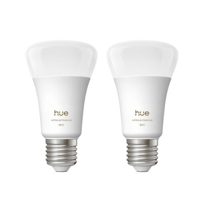 Philips Hue - White Ambiance Smart E27 LED 6 W 810lm CCT 2 kpl