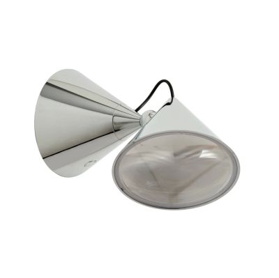 Tom Dixon - Pose LED-seinävalaisin, hopea 21 cm muovi